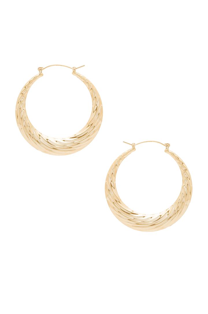 Vintage Gold Hoops