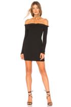 Hadlee Ruffle Edge Off Shoulder Dress