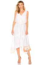 Embroidered Midi Dress