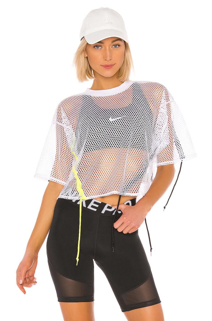 Sportswear Nsp Ss Mesh Top