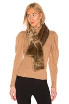 Faux Fur Pull Thru