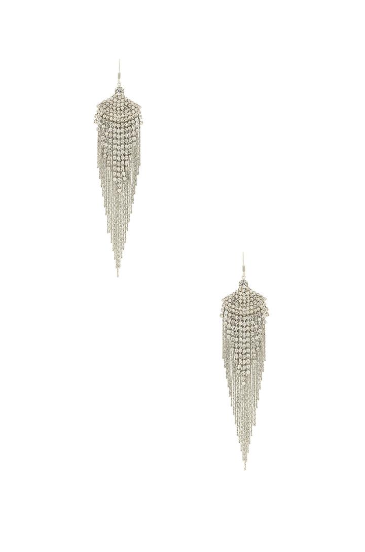 Feathered Gem Earring