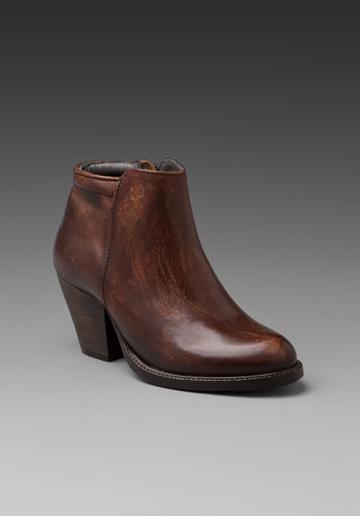 Ksubi BO 11 Bootie in Brown Vachetta
