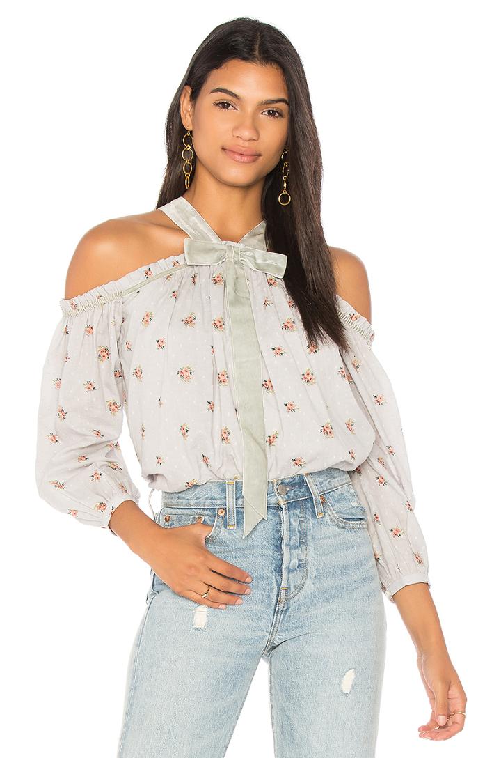 Victorian Ditsy Top