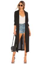 X Revolve Black Tea Duster