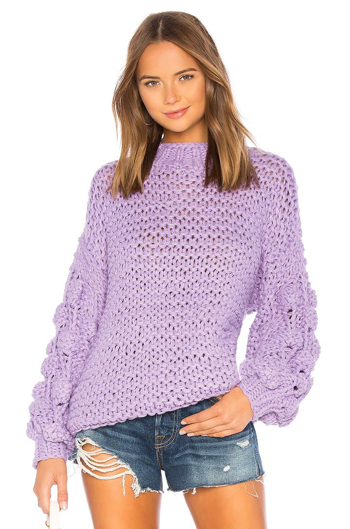 Chunky Sleeve Sweater