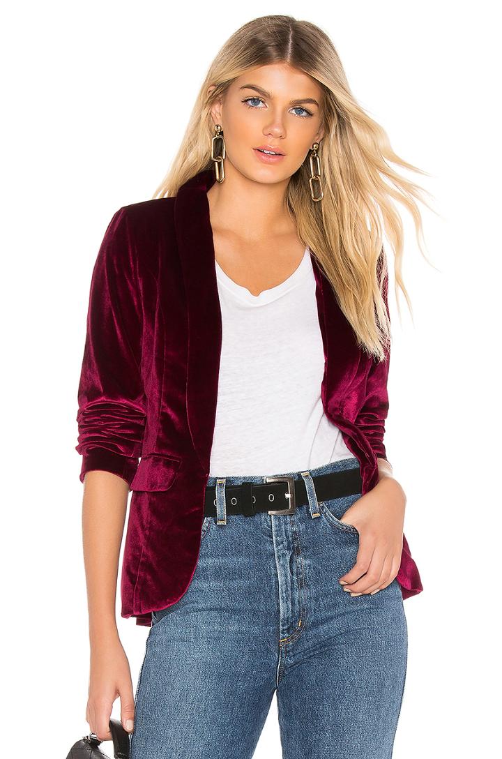 Miram Velvet Blazer