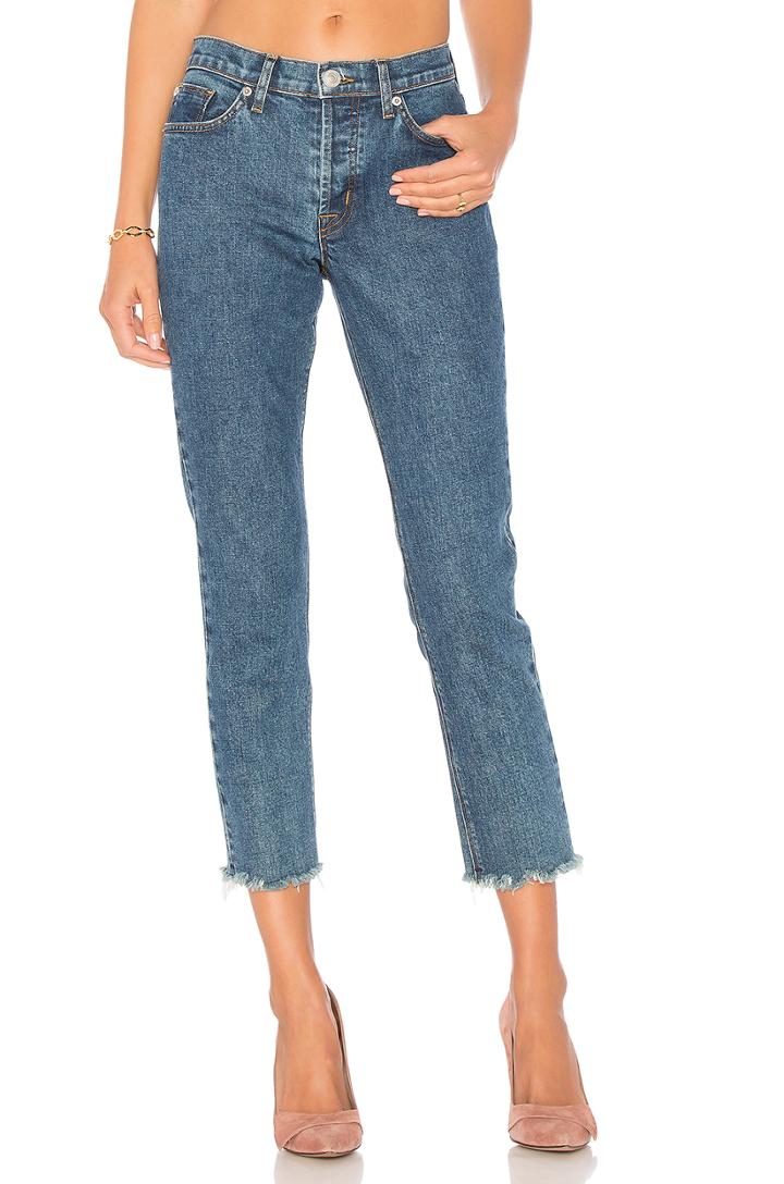 Riley Luxe Crop Fray Hem