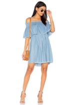 Serene Skies Chambray Dress