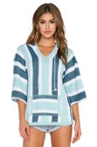 Stripe Baja Hoody