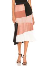 Colorblock Skirt