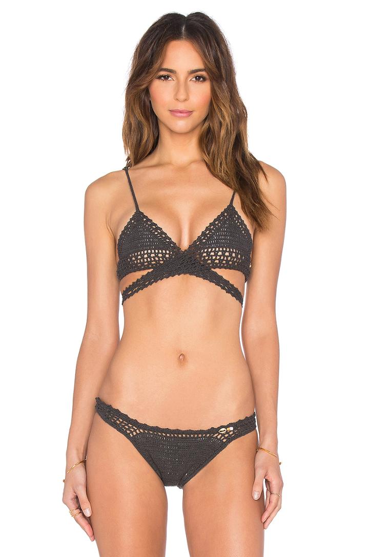 Wrap Triangle Bikini Top