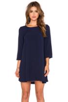 3/4 Sleeve Mini Dress