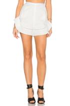 Peplum Hem Short