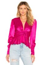 Deep V Neck Blouse