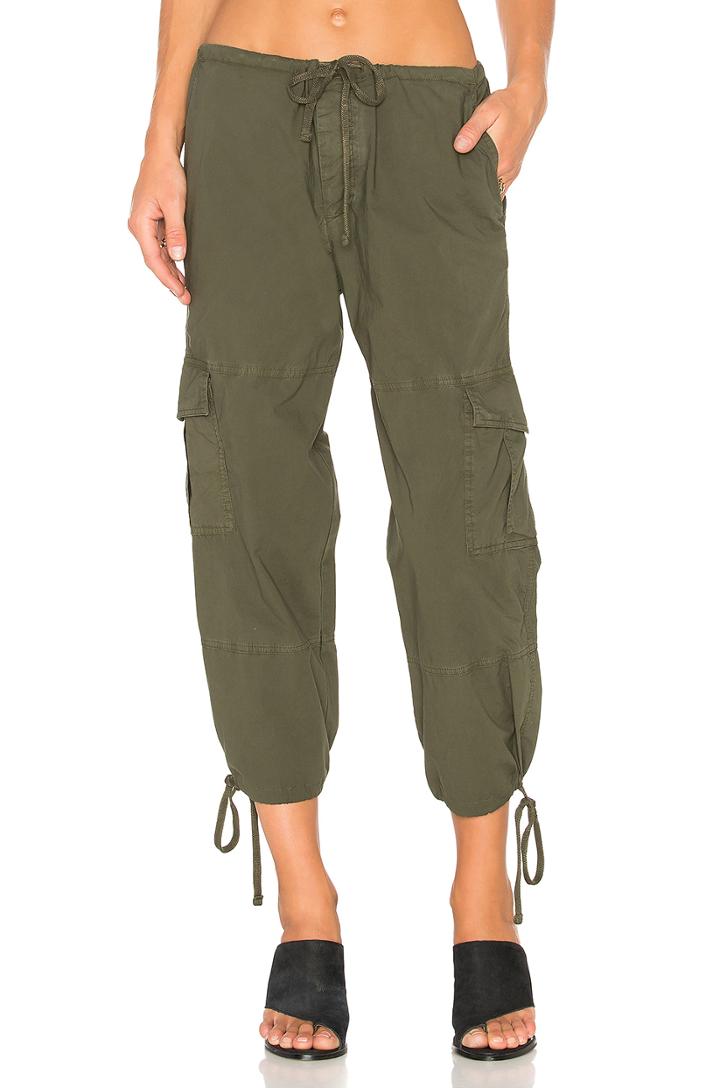 Slim Cropped Cargo Pant