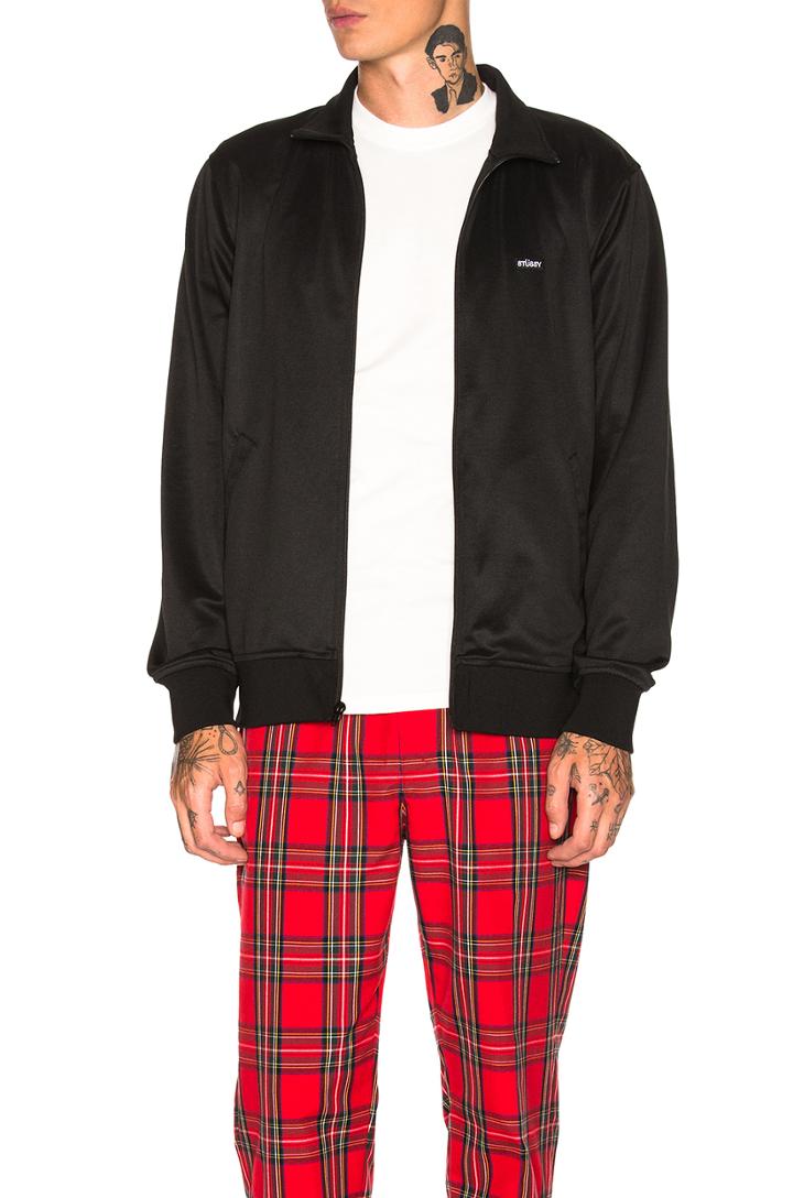 Textured Rib Track Jacket