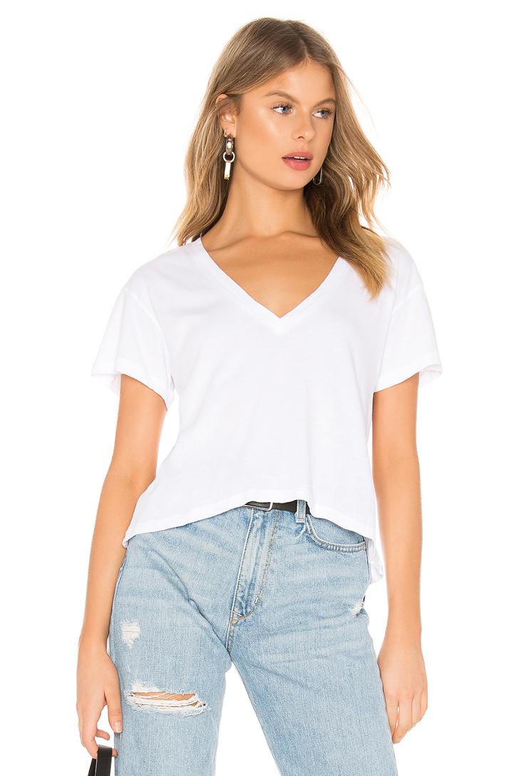 Essential Cotton Sparks V Neck Tee