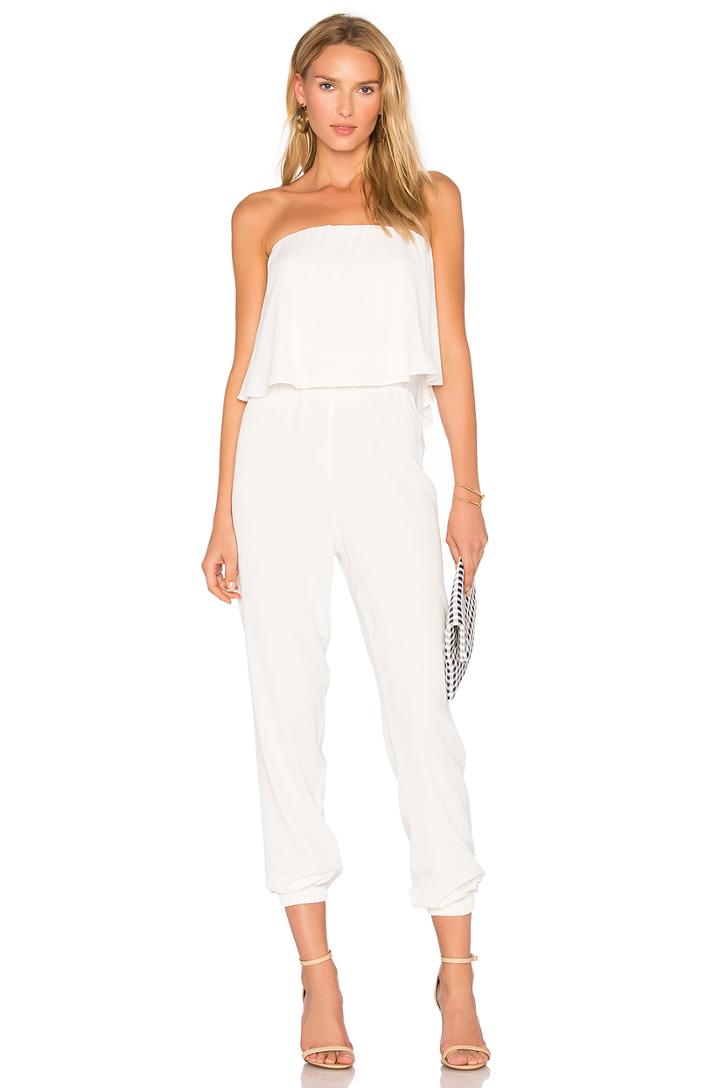 Ruffle Top Jumpsuit