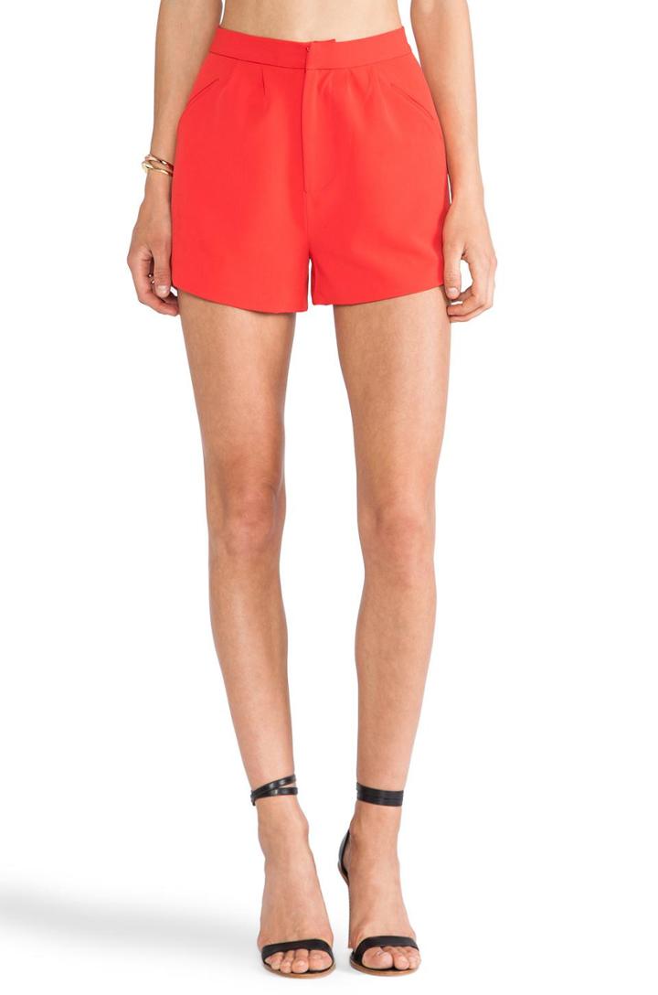 Lovers + Friends Kind Of Love Short In Red