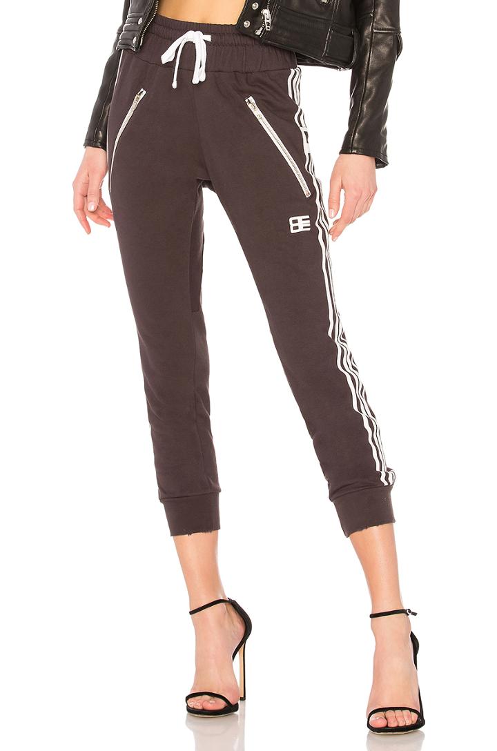 Stripe Moto Sweat