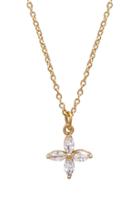Cz Flower Necklace