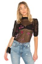 So In Love Embroidered Blouse