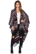 Aztec Fringe Wrap