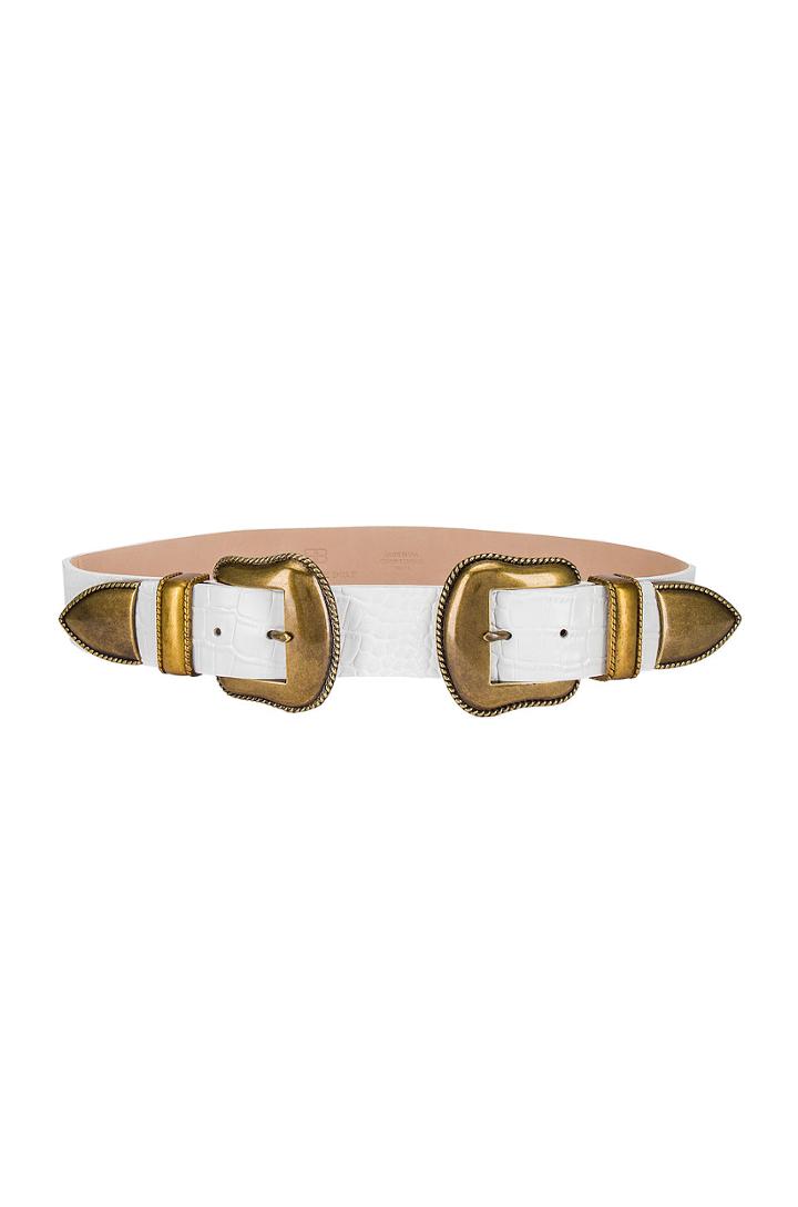 Rouge Croco Belt