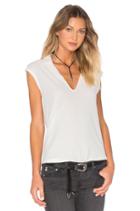 Cap Sleeve Polo Top