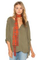 Sage Woven Top