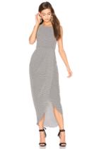 Etienne High Neck Ruched Maxi Dress