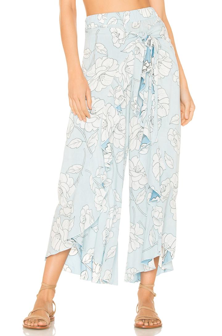 Ruffle Tie Pant