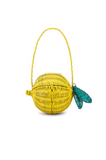 Limone Straw Bag