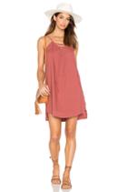 Lace Up Cami Dress