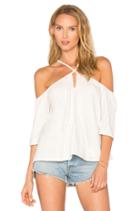Strappy Cold Shoulder Top