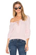 Lace Up Pullover