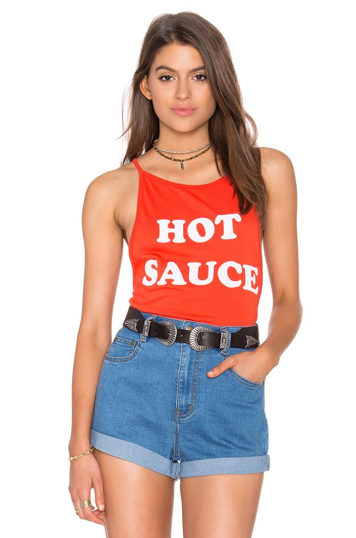 X Revolve Hot Sauce High Neck Tank