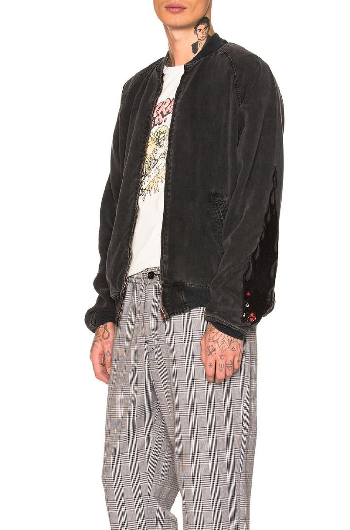 In Tiger Sleeve Denim Souvenir