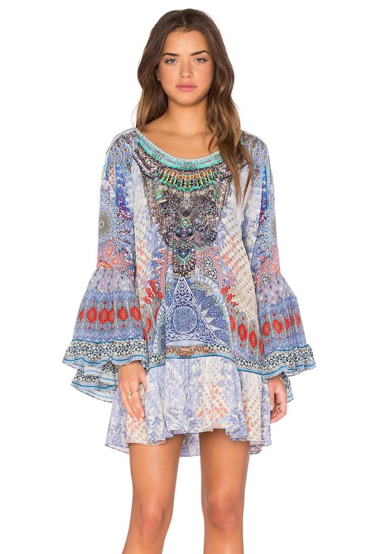 A Line Frill Dress