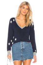 Star V Neck Sweater