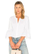 Bell Sleeve Button Down Blouse