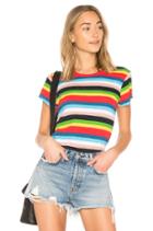 Rainbow Stripe Tee