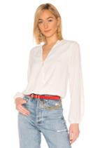 Black Date Night Chiffon Wrap Blouse
