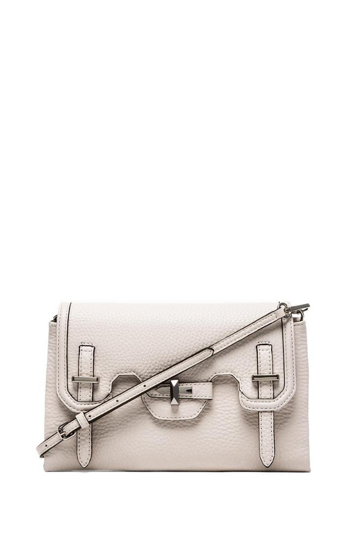 Rebecca Minkoff Mini Jules Clutch In White