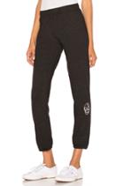 Skull Embroidered Sweats