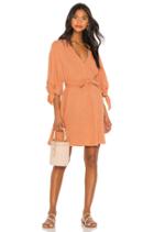 Kara Knot Sleeve Tunic Dress