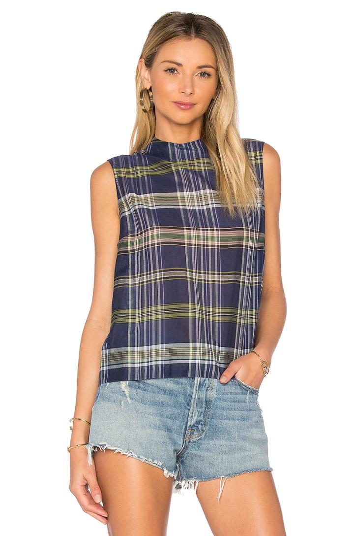 Benton Plaid Tank