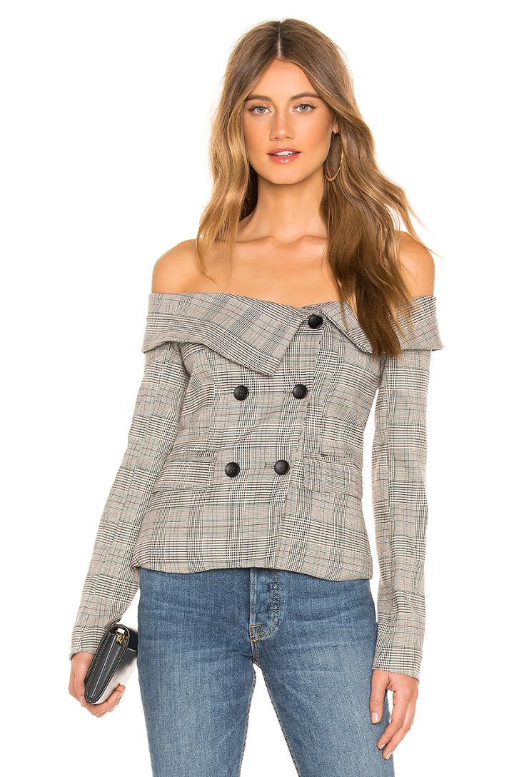 Arlene Blazer Top