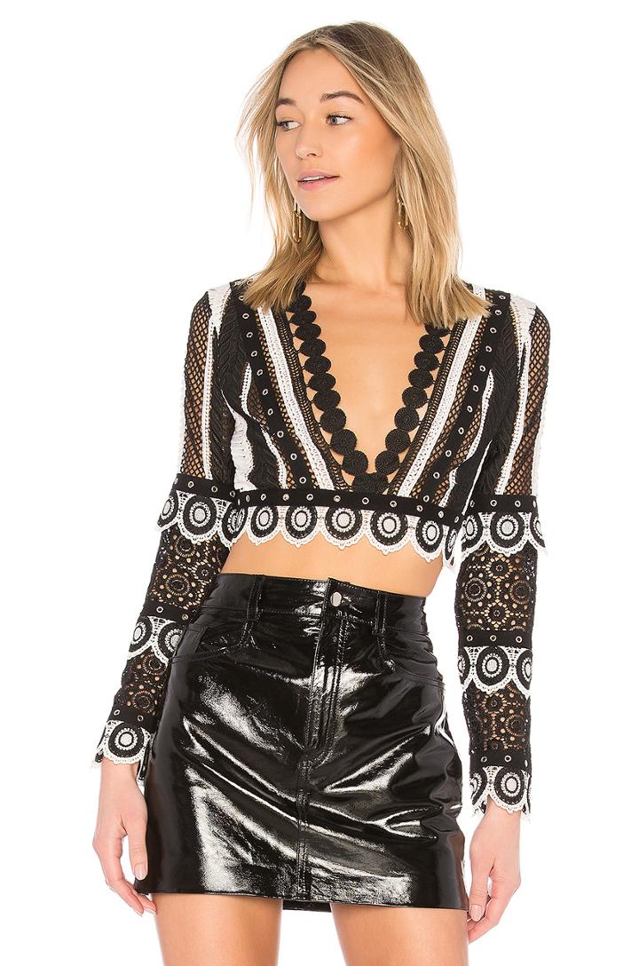 Fuego Lace Top